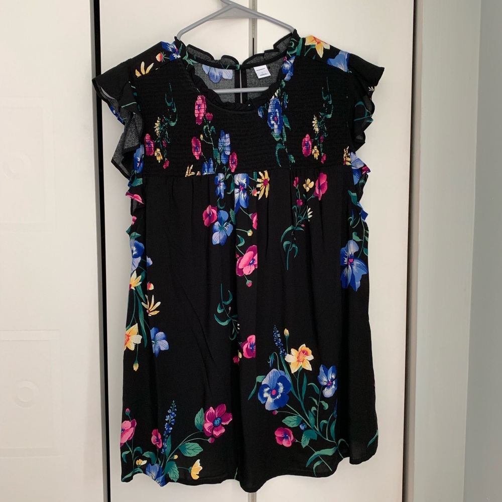 Floral top from old navy